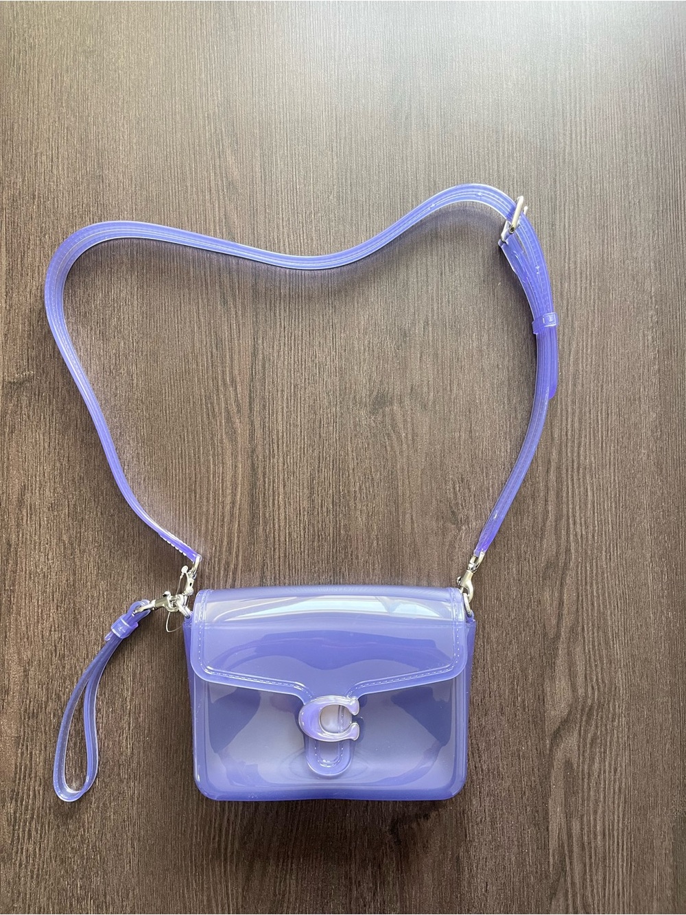 COACH JELLY TABBY IN PURPLE VIOLET